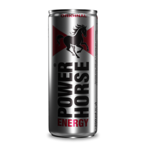 Power Horse Original Energy Drink - 24 Pack (250ml Cans)