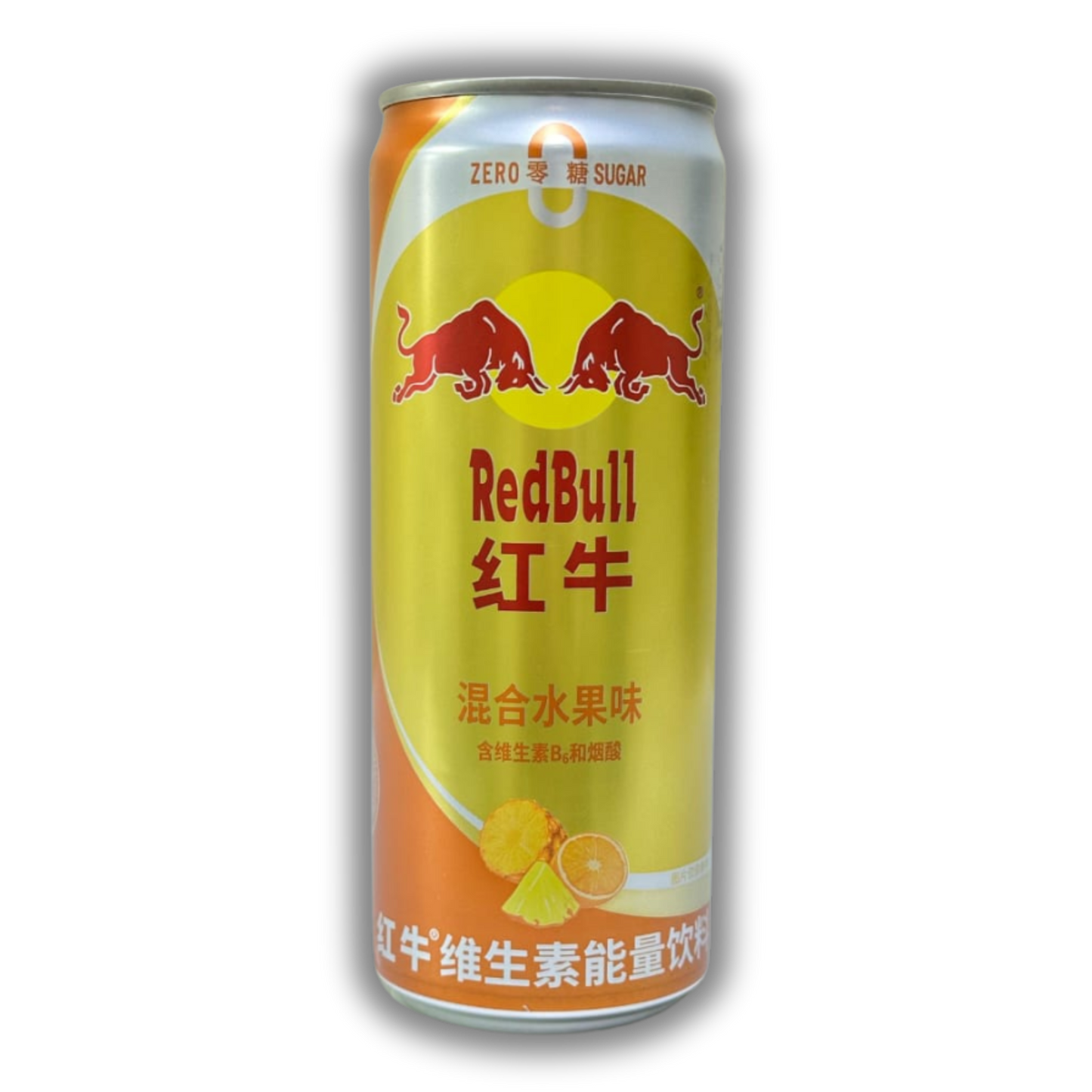 Red Bull Japanese pineapple Edition zero sugar - 325ml - 24 Bottles